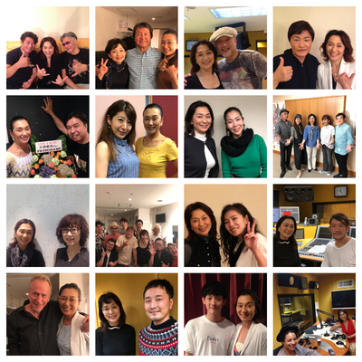 (一部ですが) ゲスト等にお迎えしたアーティストの皆様 その①