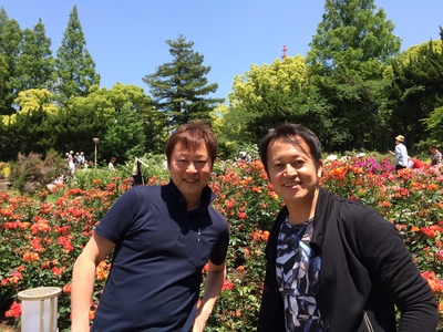 「靱公園バラ祭〜くらしとみどりフェスタ2014〜」開催中♪