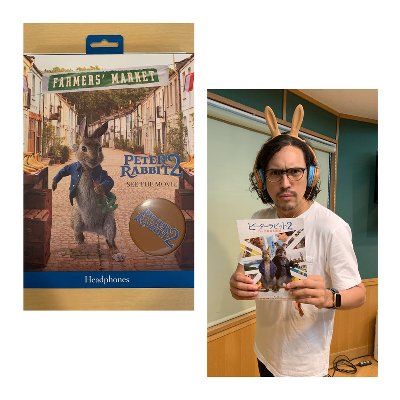 今日のプレゼントは #ピーターラビット ヘッドフォン↓ #まちゃお765