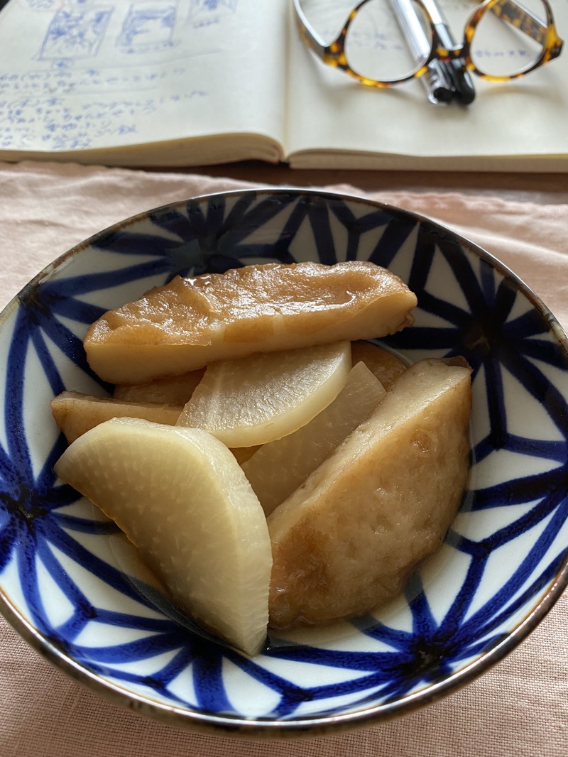 ＊8/11＊【台所のよっぱらい】大根とさつま揚げの煮物をご紹介♪