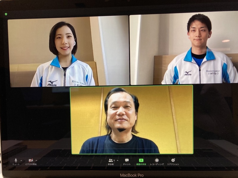 フィギュアスケーター・三浦璃来、木原龍一ペアをお迎えしました♪