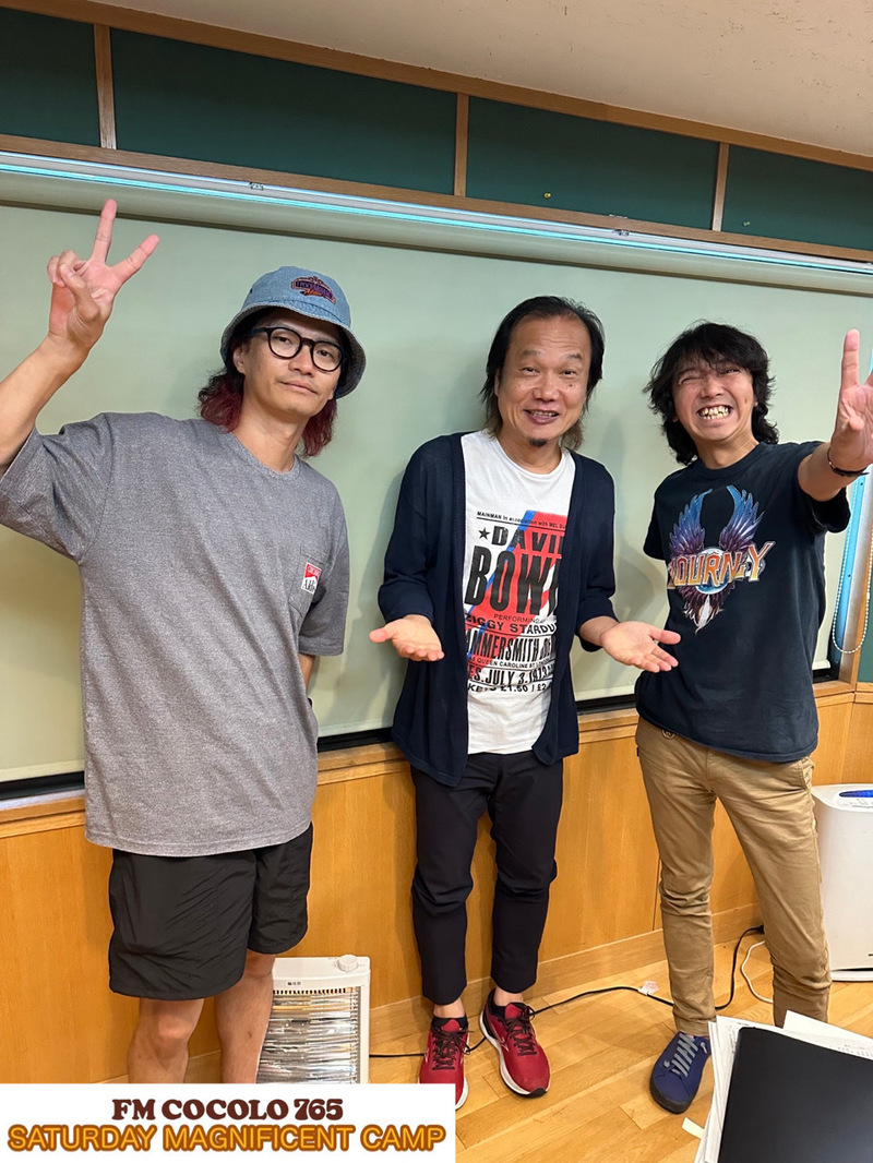 2024/08/03（土)GUEST:セックスマシーン‼︎(@sekumasi_news) ×　DJ ▶︎ @kami_rock　#fmcocolo765 #SMC765