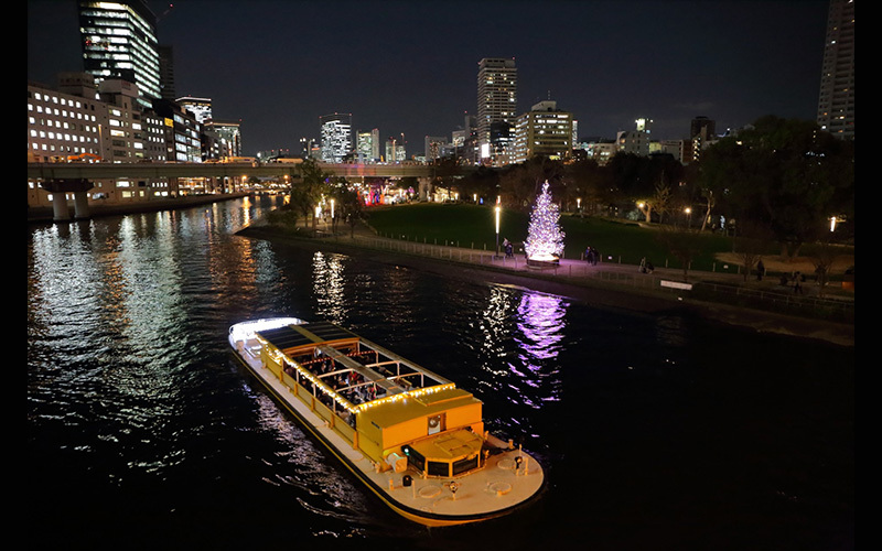 「中之島にぎわいの森」×「DREAMS COME TRUE WINTER FANTASIA 2025」『光の中之島クルーズ』にご招待！